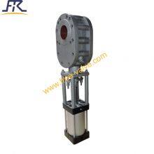 Pneumatic Ceramic Lined Double Disc Gate Valve For Dry Ash thumbnail-3