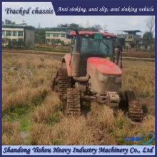 Tractor Modification With Track Chassis, Anti-skid and Anti Sinking Measures in Muddy and Swampy Areas thumbnail-2