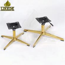 New Gold Swivel Chair Leg With Powder Coating Finish Made From Durable Aluminum Alloy thumbnail-3