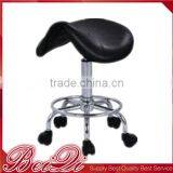 Hair Cutting Stool Bar Stool Salon Saddle Stool for Barber Shop thumbnail-1