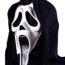Ghost Face Scream Skull Mask Halloween Latex Scary Theme Cosplay Party Props Full Head Head Wear Masks thumbnail-3