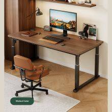 High Quality Raisable Computer Auto Lift Electric Corner Motorised Sit Stand Desk thumbnail-2