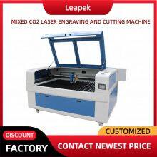 Auto Focus Mixed Non-Metal and Metal CO2 Laser Cutting Machine With Automatic Up&Down Table thumbnail-5