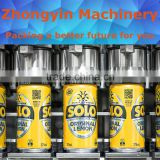 Brewers choice carbonated drinks auto beer can filling canning line / machine beer filling&capping line