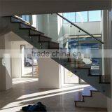 Frameless Glass Stairs Railing Glass Fence thumbnail-3