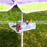 Drink holder Folding Portable Plastic Beach Umbrella Table