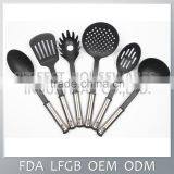 Hot Sale Nylon Kitchen Utensils / Cooking Tools With Stinless Steel & pp Handle