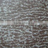 poly knit suede gilding fabric