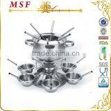 MSF Set of Chocolate Fondue With 6 Mugs and Forks thumbnail-1