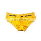 Sexy Light Acid Wash Distressed Denim Jeans Shorts Women 2016 thumbnail-2