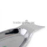 2015 Hot Products Modern Designs Stainless Steel Fish Shape Multipurpose Kitchen Dinner Plate thumbnail-3