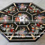 Black Marble Dining Table Tops, Exclusive Marble Table Top thumbnail-1