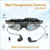 5 in 1 Recording Video & Audio, Taking Photos, Mp3 Player, USB Drive, Sunglasses Mp3 Camera, Mp3 Sunglasses Camera JVE-3107F thumbnail-1