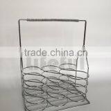 Kitchen Pantry Wire Basket Tote With Handle