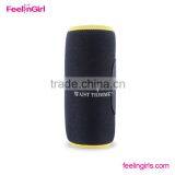 Black And Yellow Running Belt Waist Pack Embossing Waist Trimmer Belt thumbnail-5