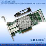 LR-LINK LREC9802BF-2SFP+ PCIe x8 Dual Optical 10G SFP Network Card Compatible With Intel 10G Card X520-SR2