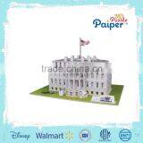 World Famous Building 3d Cardboard Puzzle Adult Game