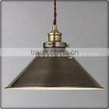 UL CUL Listed Brass Metal Shade Hotel Antique Hanging Light For Dining C30164