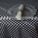 YHT#63 Check Plaid Polyester Banquet Wedding Wholesale Cheap Table Cloth Linen Overlay thumbnail-1
