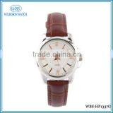 Fashion Leather Lady Casual Silver Watch thumbnail-1