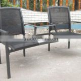 double garden chair / chair with tablet arm