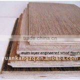 Multi-layer Engineered Flooring-distressed Discount Birch/oak/ash/elm/teak/walnut/jatoba Hardwood/solidwood