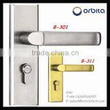 2015 New Product Hotel Bathroom Door Lock , Stainless Steel Door Lock thumbnail-6