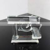 Custom Crystal Gun Model Home Decoration Gifts