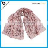 Leopard Paisley Design Hot Selling 100 Cotton Hijab thumbnail-1