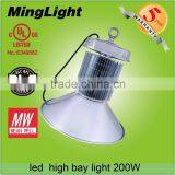 Outdoor 200w Led High Bay Light With Meanwell Driver and IP65 Approved