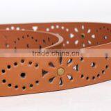 Brown Rivet Studded Belt For Female Leather SWF-15062934 thumbnail-5