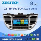 DVD media wholesale 2din car video for hyundai ix35 2015 with steering wheel FM radios MP3 player auto dvd