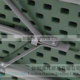 Durable 152cm Green Plastic Folding Army Dining Table and Chair/high Quality Plastic Dining Table for Army thumbnail-4