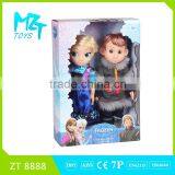 2015 New !Eco-friendly PVC 12 Inch princess and prince Barbie Doll