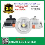 Energy saving from China 7w 10w 15w led downlight, waterproof IP65 led down light with cob