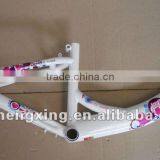 Girl/Nice Design/White Color BMX Bke Frame thumbnail-1