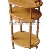 C168 Multitier Antique Wooden Telephone Table With Drawer thumbnail-1