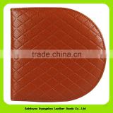 China Factory Promotion gift PU leather CD holder 1508