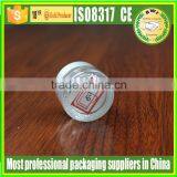 5g Clear Glass Jar With Matte Silver Lid thumbnail-4