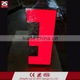 High Grade Baking Finish Illuminated 3D Letter Sign Galvanized Sheet LED Letters thumbnail-3