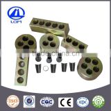 high quality metal mono-strand wedge anchorage round fasteners