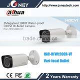Vari-focal Lens Dahua HD CVI Camera With 2Megapixel CMOS Sensor