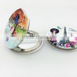 Hot Sale Customized Design Metal Compact Mirror thumbnail-1