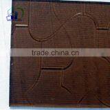 Brown Islamic Pattern Glass Pattern Glass Fluted Pattern Glass