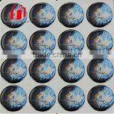 Promotional Avertisement Custom Non-yellow Dome Epoxy Sticker