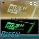 RS-N01 Gold Laser Engraving Luminous Abs Plastic Sheet