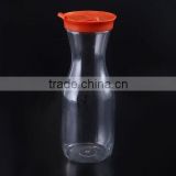 1 liter Plastic Juice Jar with Flip Open Lid