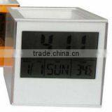 Unique Alarm Clock Pen Holder