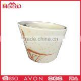 Elegant Design External Printing Ceramic-like Plastic Soup Bowl thumbnail-1