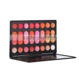 Chinese Factories Wholesale Custom 32 Slot Luxury Cosmetic Box, Fashion Beautiful Black Eye Shadow Box